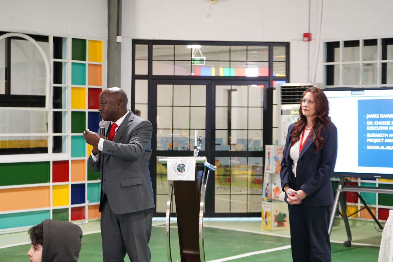 SIA leadership team introduced to parents